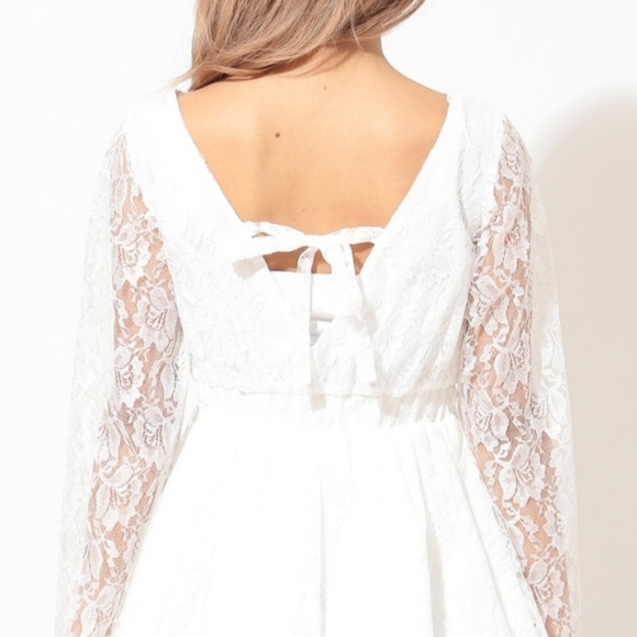 Liz lisa dress - [ Emma ] Lace collar dress - Pink - Picture 3 of 3